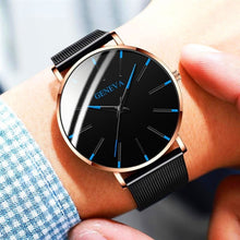 Load image into Gallery viewer, Men Watch 2019 Ultra-Thin Business Men Watch Quartz Watches Stainless Steel Band Simple Wrist Watch Male Clock Free Shipping